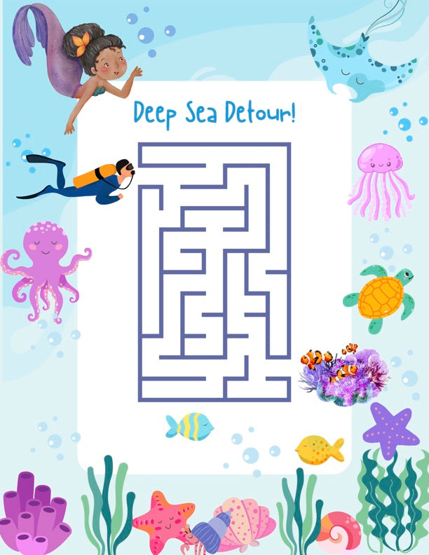 Under The Sea Activity Print Pack