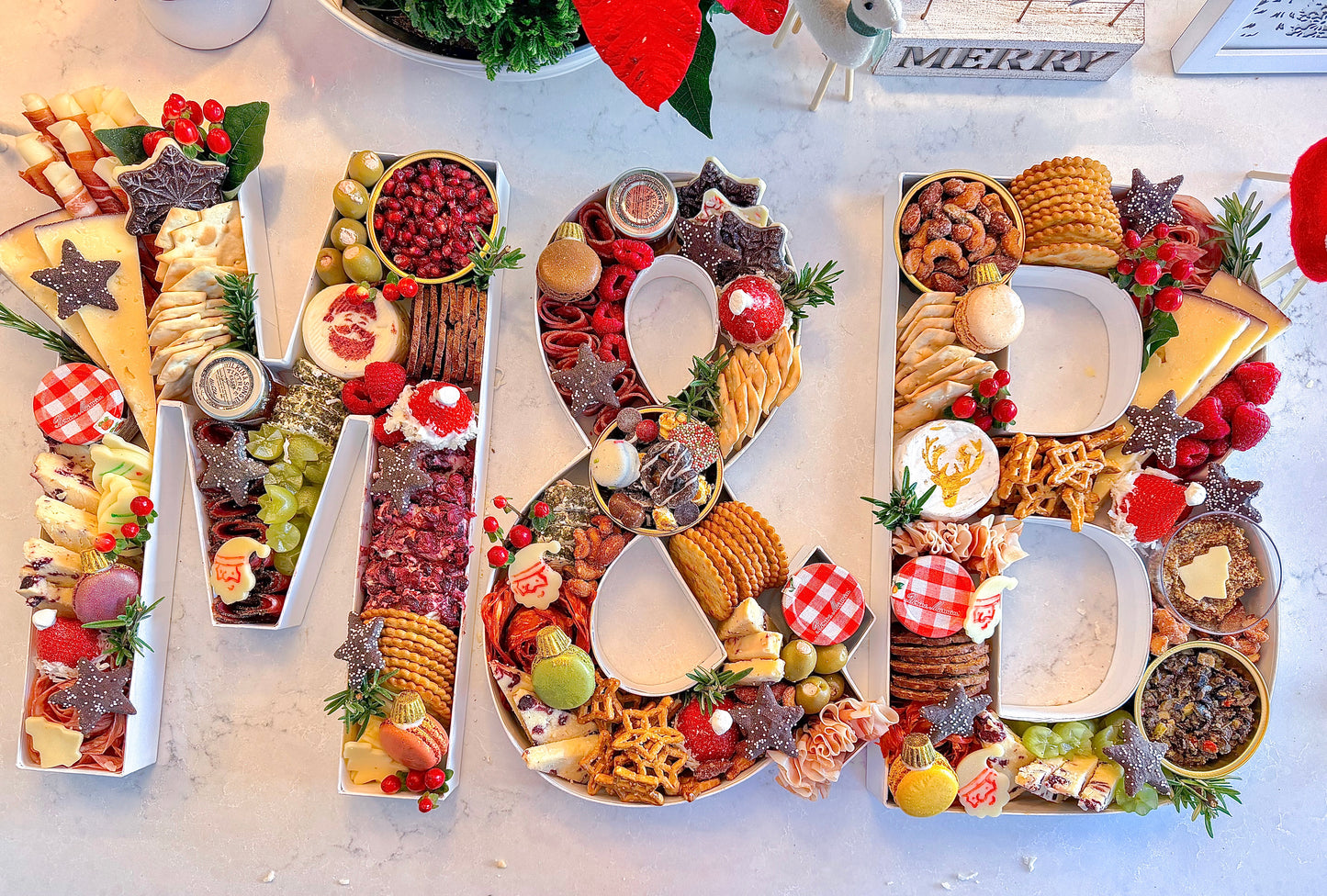 Custom Standard or Themed Letter Charcuteries